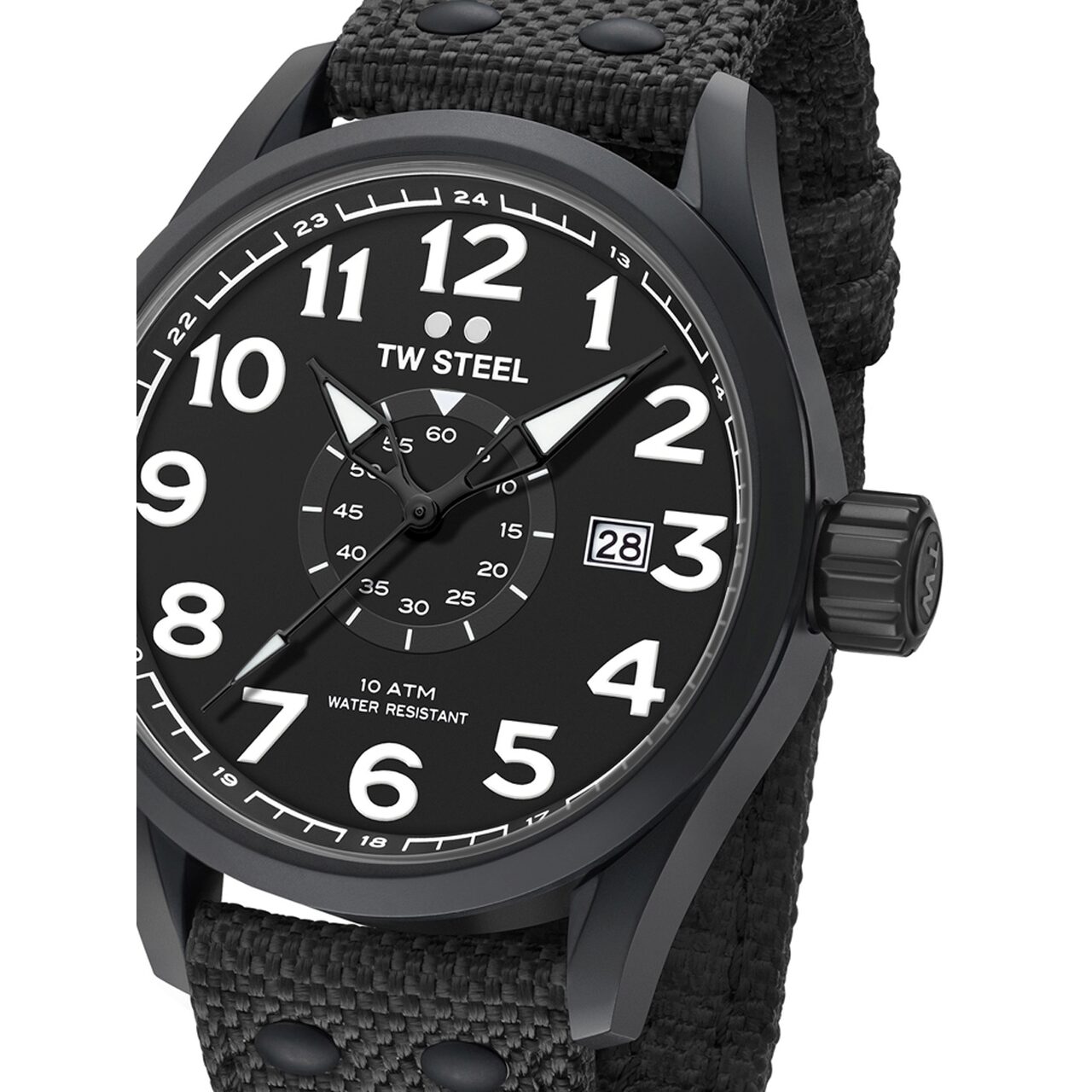 Ceas barbatesc TW-Steel VS41 Volante, 45mm, 10ATM, Negru