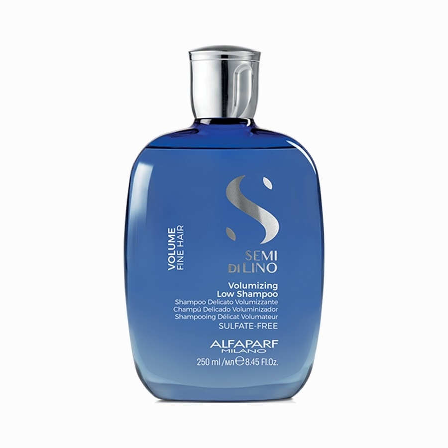 Sampon pentru volum fara sulfati Alfaparf Semi di Lino Volumizing Low  Shampoo, 250 ml