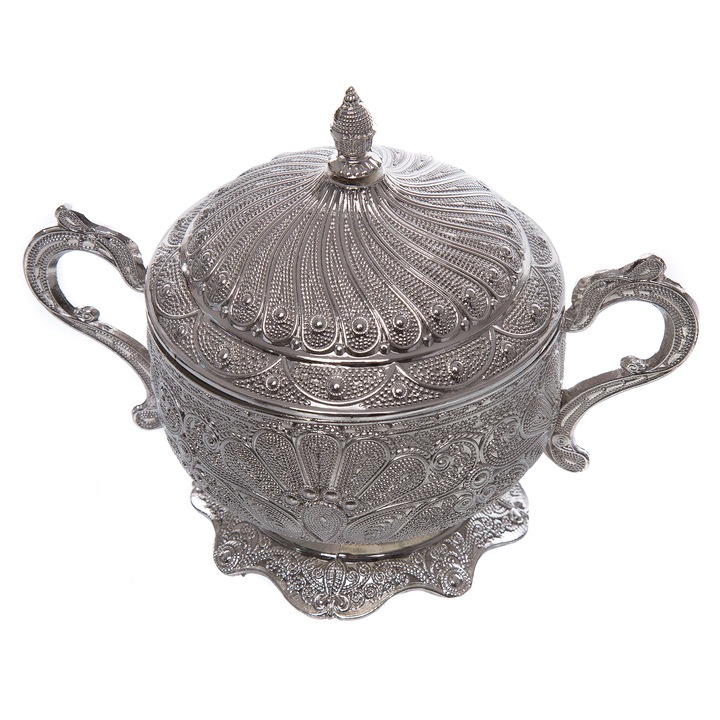 Zaharnita,model filigranat ,14,5X10X12cm