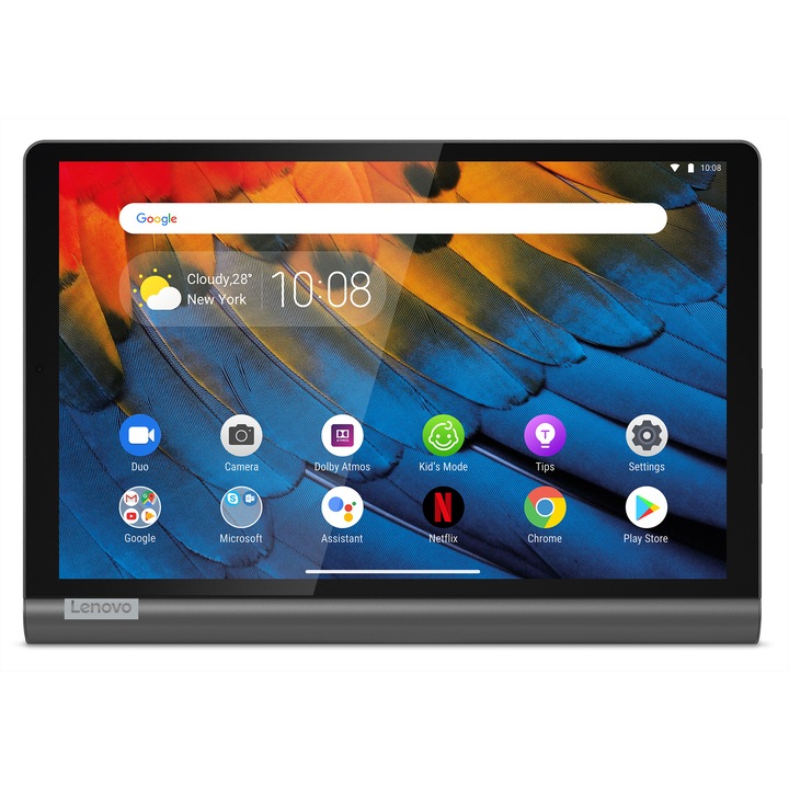 Tableta Lenovo Yoga Smart Tab, Octa-Core, 10.1", 3GB RAM, 32GB, 4G, Iron Grey