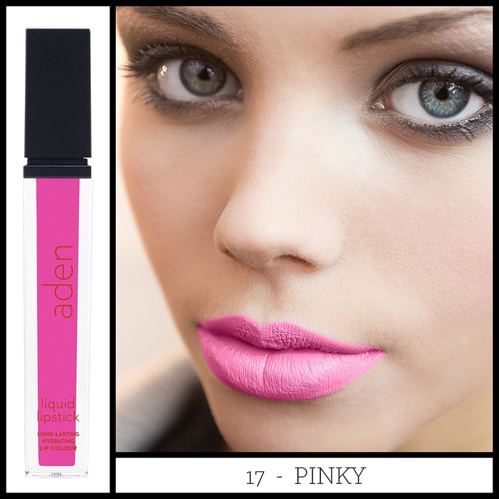 Aden Течно Червило 17 Pinky 7 ml