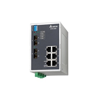 Swith ethernet industrial, fara management, 8 x RJ45, 2 porturi 12 - 48 VDC, compatibil cu protocoalele EtherNet/IP, Profinet, CC-LINK IE si DNP 3.0 Swith ethernet industrial, fara management, 8 x RJ45, 2 porturi 12 - 48 VDC, compatibil cu protocoalele EtherNet/IP, Profinet, CC-LINK IE si DNP 3.0