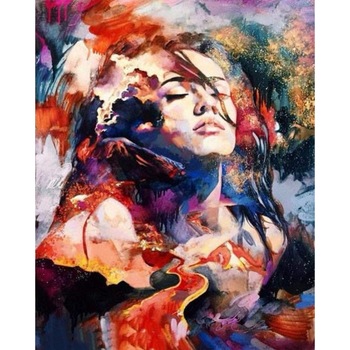 Pictura pe numere - Panza din bumbac pe rama de lemn 40*50 cm - Colorful Mind (PDP-330) Pictura pe numere - Panza din bumbac pe rama de lemn 40*50 cm - Colorful Mind (PDP-330)