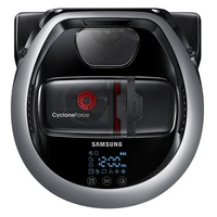 Aspirator robot Samsung VR20M705HUS/GE PowerBot, 130 W, Sistem de orientare Visionary Mapping, tehnologie CycloneForce, roti Easy Pass™, 0.3 l, Negru