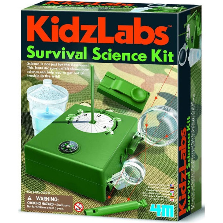 4M Túlélő Készlet KidzLabs Survival Science