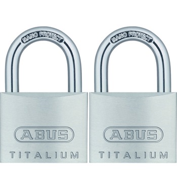 Lacat Titalium ABUS 727/40mm Twins, 3 chei Lacat Titalium ABUS 727/40mm Twins, 3 chei