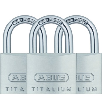 Lacat Titalium ABUS 727/40mm Triples, 4 chei Lacat Titalium ABUS 727/40mm Triples, 4 chei