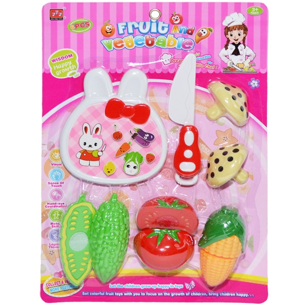 Fructe pretaiate, prindere cu arici, 1 set/blister-MayDay