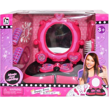 Masuta cu baterii oglinda accesorii frumusete Masuta cu baterii oglinda accesorii frumusete