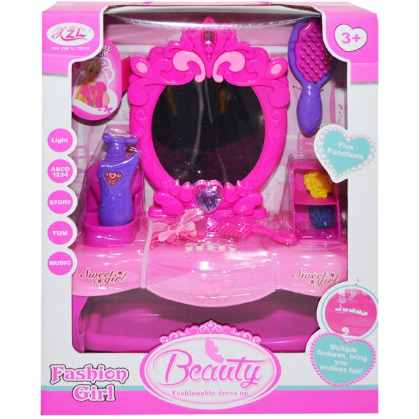 Masuta cu baterii oglinda accesorii frumusete