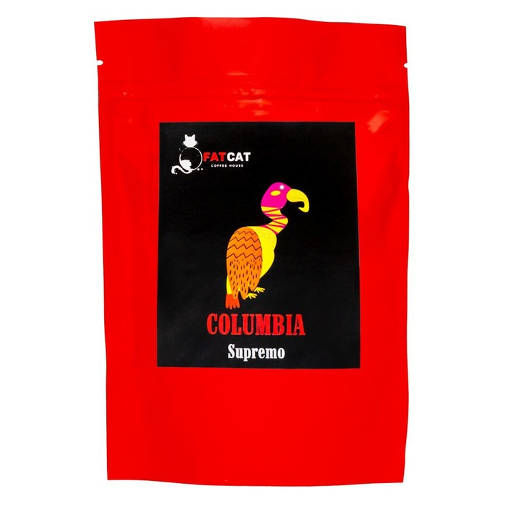 Cafea boabe, FatCat, Columbia Supremo, 500 g