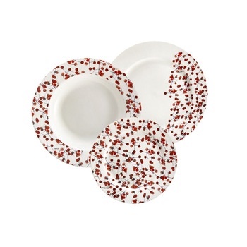 Serviciu de masa, Ambition, Holly, 18 piese, portelan Serviciu de masa, Ambition, Holly, 18 piese, portelan