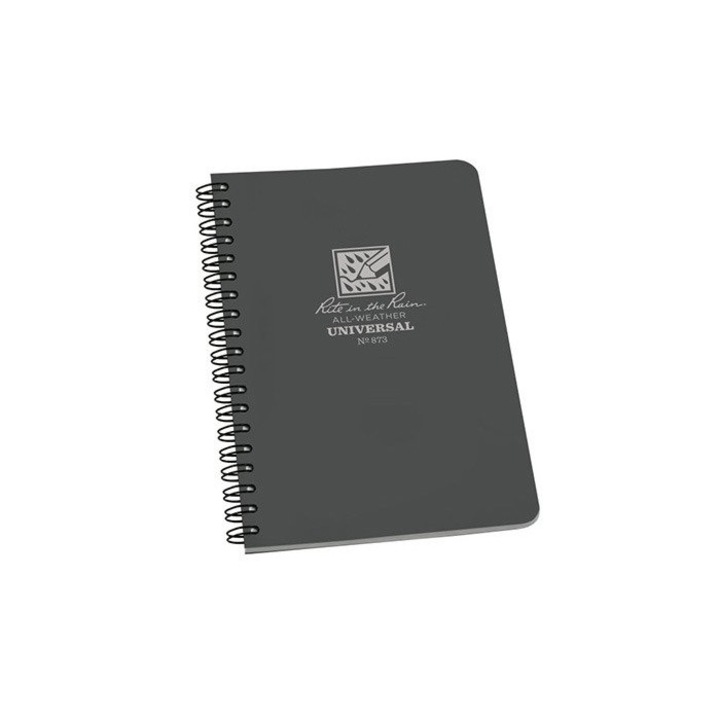 Caiet Rite In The Rain All Weather 4 5/8 x 7" (120 x 180 mm), gri