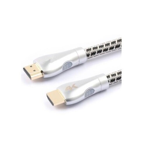 Cablu HDMI tata - HDMI tata, Ramforsat textil, 3 m