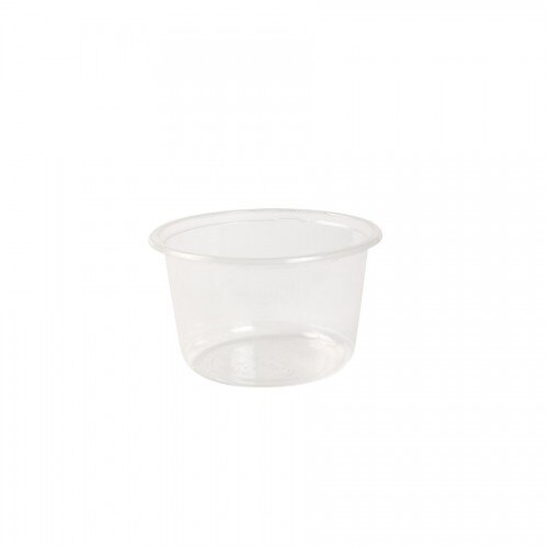 Boluri biodegradabile transparente, PLA, 500 ml, set 50 buc