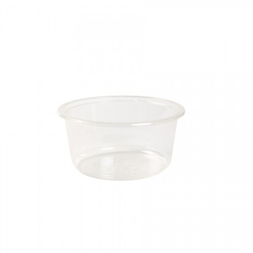 Boluri biodegradabile transparente, PLA, 700 ml, set 50 buc