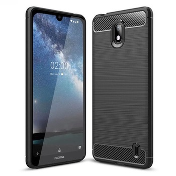 Husa Nokia 2.2 TPU Carbon Black Husa Nokia 2.2 TPU Carbon Black