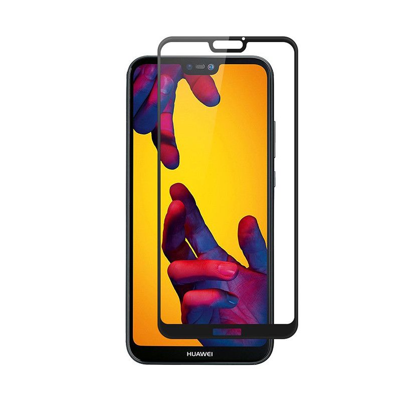 Folie Fusion Sticla Huawei P20 Lite 4D/5D Negru