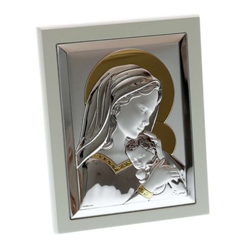 Icoana Maria Cu Rama Alba Icoana Maria Cu Rama Alba