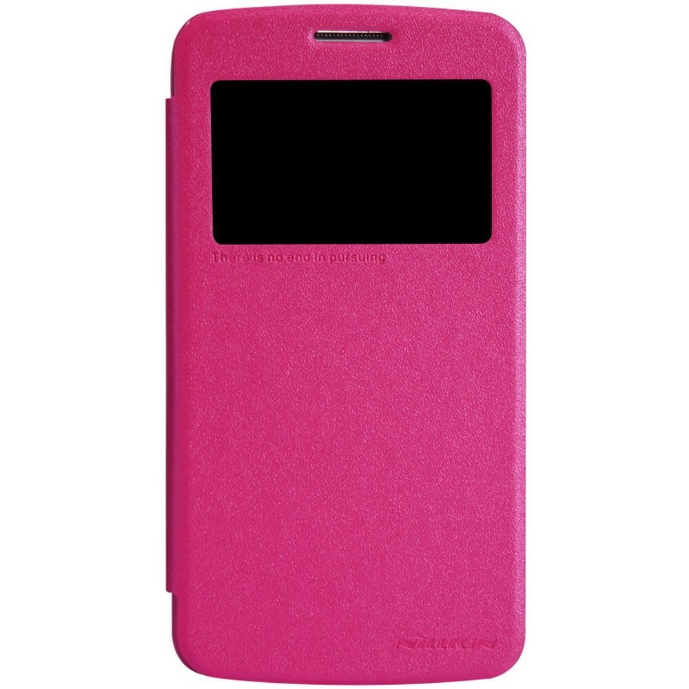 Husa tip carte Nillkin Sparkle pentru Samsung Galaxy Grand 2, Roz