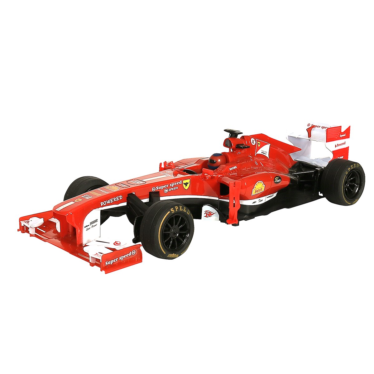 Masina RC Formula 1, Scala 1:12, 20km/h, Acumulator 6v, Cauciucuri flexibile 767-S5, Rosu