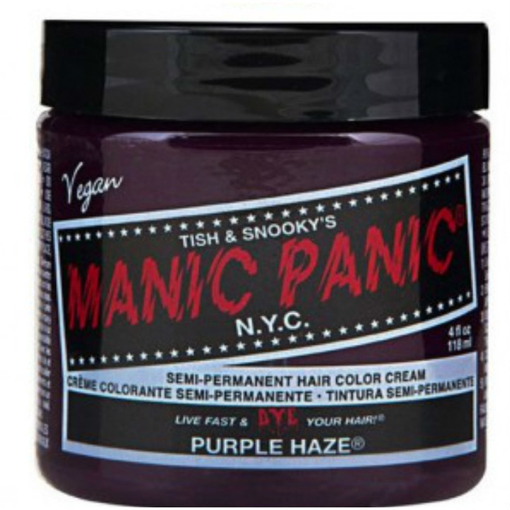 Vopsea directa semipermanenta Manic Panic 118 ml - PURPLE HAZE