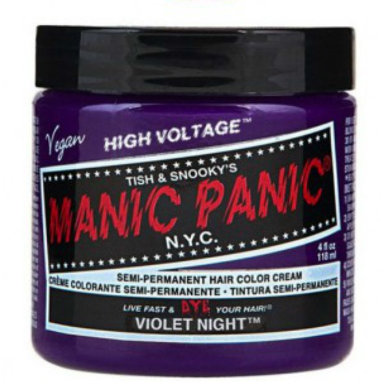 Vopsea directa semipermanenta Manic Panic 118 ml - VIOLET NIGHT