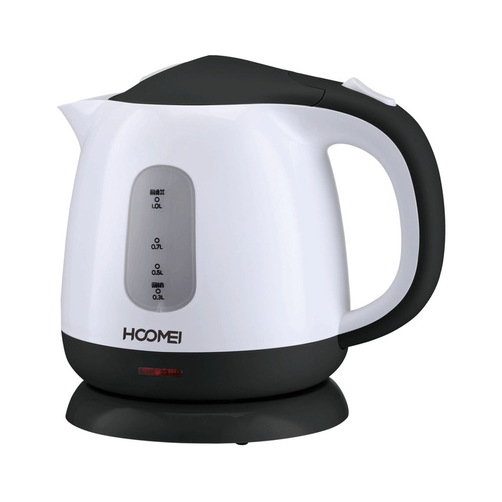 Fierbator electric, 1100 W, capacitate 1L, negru, oprire automata BRT- 5510,