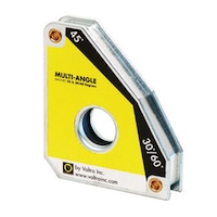 Vinclu Magnetic pentru sudura in unghi 30°, 60°, 45°, 90°, forta 40 kg, Strong Hand Tools MS346C