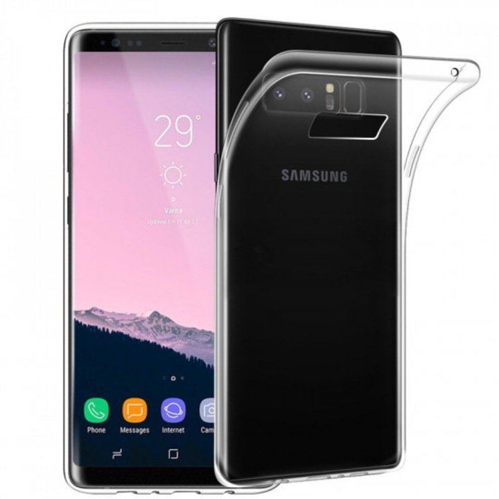 Husa Fusion Samsung Note 8 Tpu Transparent