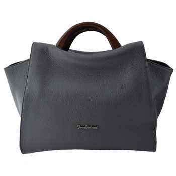 Genti dama, din piele naturala, marca Bond, 0097-14-19-19, gri Genti dama, din piele naturala, marca Bond, 0097-14-19-19, gri