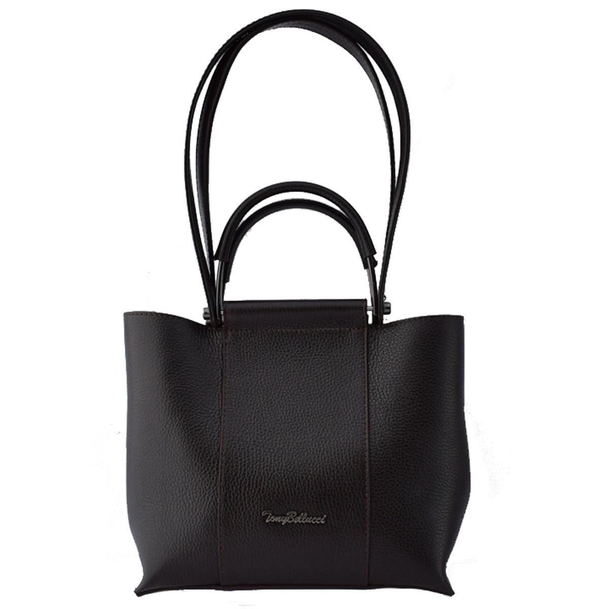 Genti dama, din piele naturala, marca Bond, 0238-C4-19-19, maro inchis