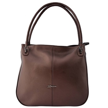 Genti dama, din piele naturala, marca Desisan, 6006-17B-19-26, bronz Genti dama, din piele naturala, marca Desisan, 6006-17B-19-26, bronz