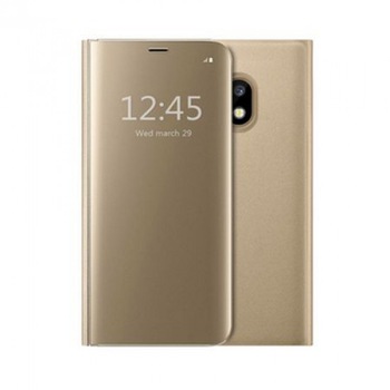 Husa Fusion Samsung Galaxy J5 2017 Flip Cover Oglinda Auriu Husa Fusion Samsung Galaxy J5 2017 Flip Cover Oglinda Auriu