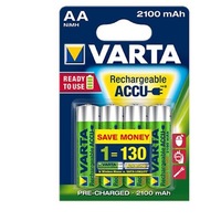Set 4 acumulatori Varta R6 2100 mAh AA