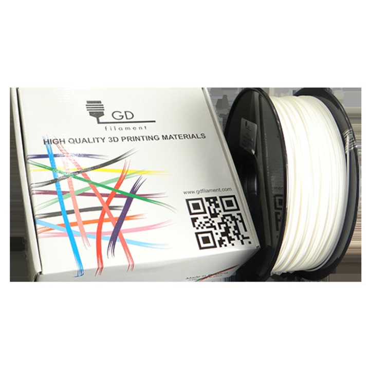 Консуматив за 3d принтер GD Filament ABS+, 1.75mm±0.05mm, бял