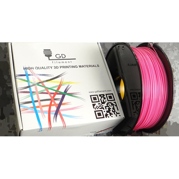 Консуматив за 3d принтер GD Filament ABS+, 1.75mm±0.05mm, розов
