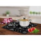 Oala cu capac Cooking by Heinner Myra, inox, inductie, 18 x 10.5 cm, 2.5 L
