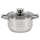 Oala cu capac Cooking by Heinner Myra, inox, inductie, 18 x 10.5 cm, 2.5 L