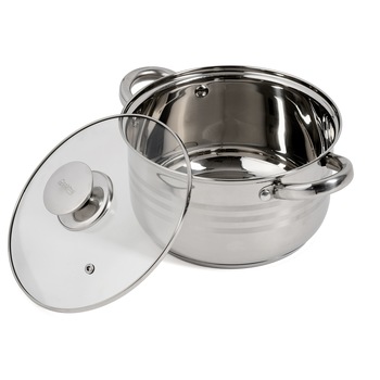 Oala cu capac Cooking by Heinner Myra, inox, inductie, 20 x 11.5 cm, 3.5 L Oala cu capac Cooking by Heinner Myra, inox, inductie, 20 x 11.5 cm, 3.5 L