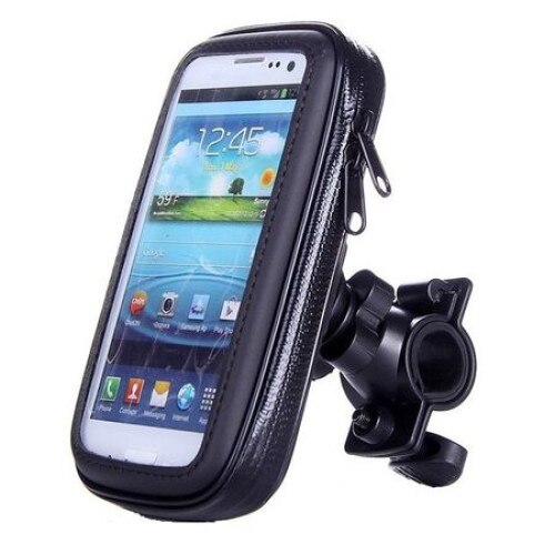 Suport Bicicleta Motocicleta pentru telefon mobil cu diagonala ecran pana la 5.5