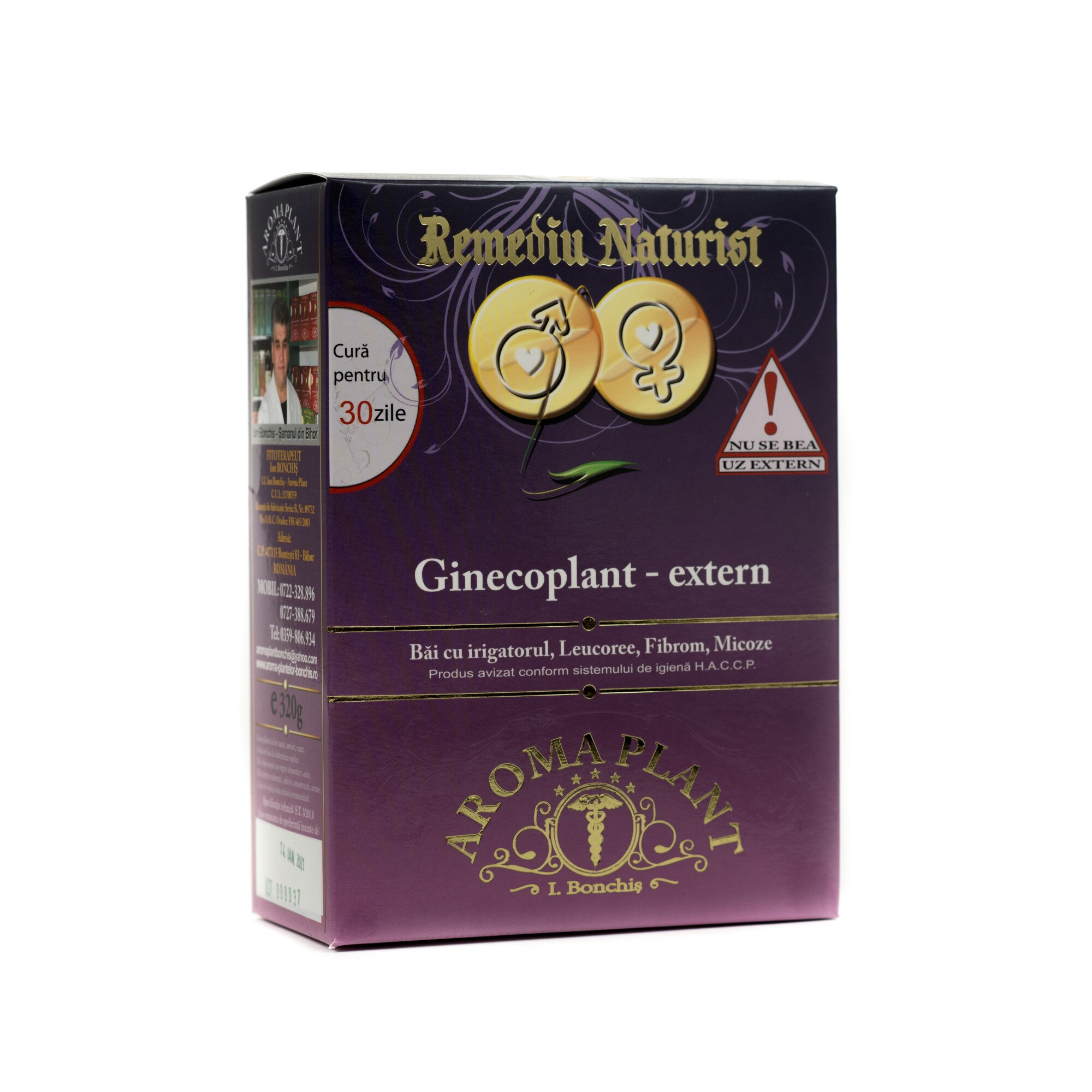 Ceai Aroma Plant, Ginecoplant-extern 320g