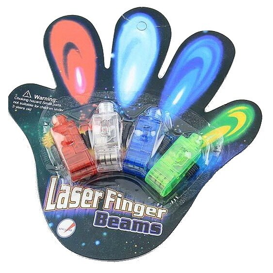 Set 4 inele luminoase multicolore pentru petrecere