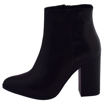 Ghete dama, din piele naturala, marca Carla Sellini, 3593430NER-01-120, negru, Negru Ghete dama, din piele naturala, marca Carla Sellini, 3593430NER-01-120, negru, Negru