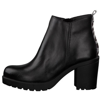 Ghete dama, din piele naturala, marca s.Oliver, 5-25466-23-01-N-15, negru, Negru Ghete dama, din piele naturala, marca s.Oliver, 5-25466-23-01-N-15, negru, Negru