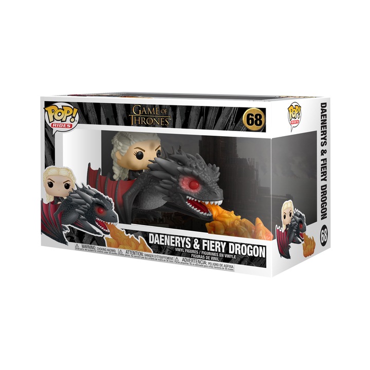 Фигурка Funko POP! Rides Game of Thrones - Daenerys On Fiery Drogon 68