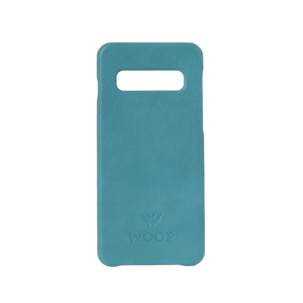 Husa protectie Bibilel pentru Samsung Galaxy S10, piele naturala, bumper, carcasa de protectie, Albastru ocean, BBL1626