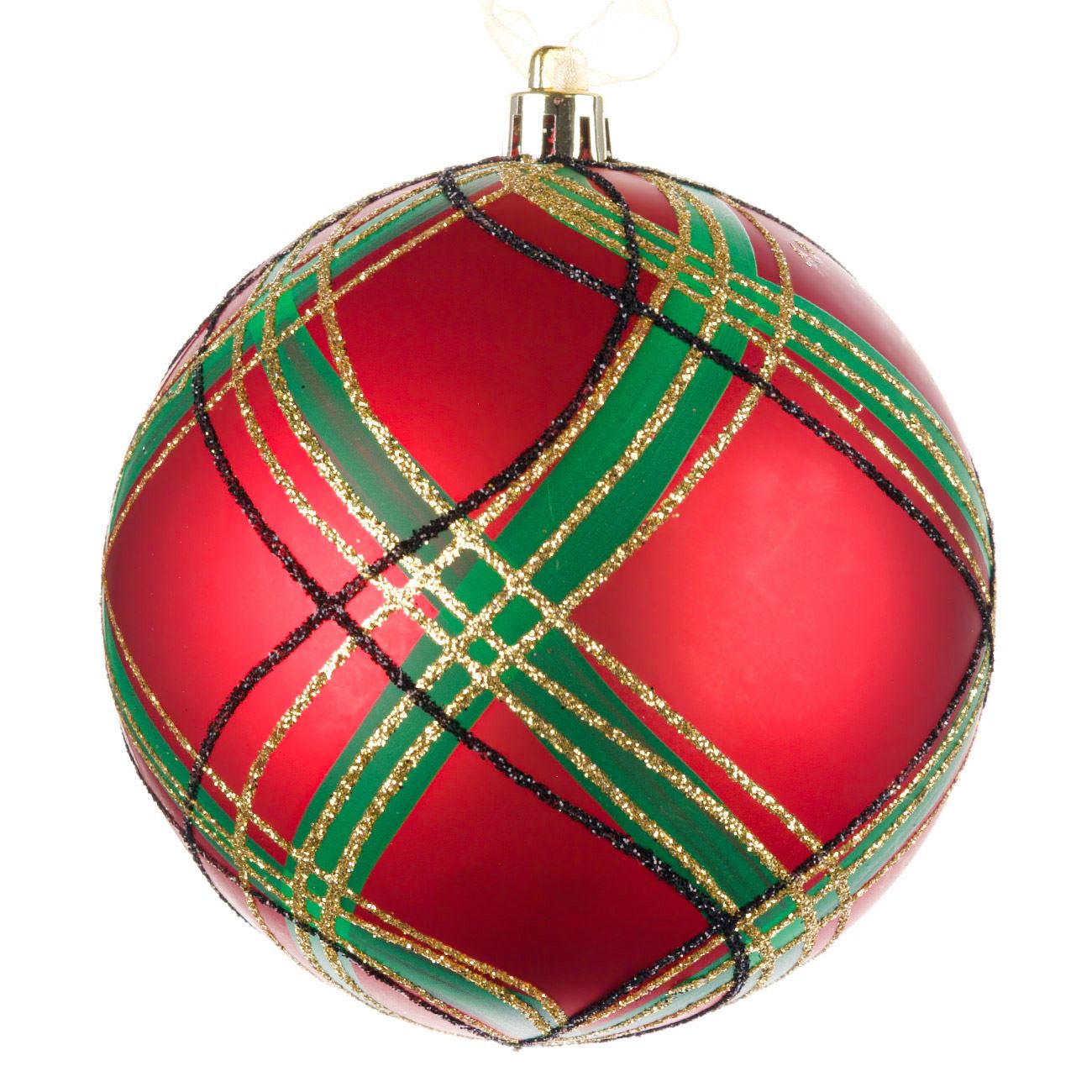 Globulet ideal pentru bradut, Zola®,rosu cu dungulite colorate, 10