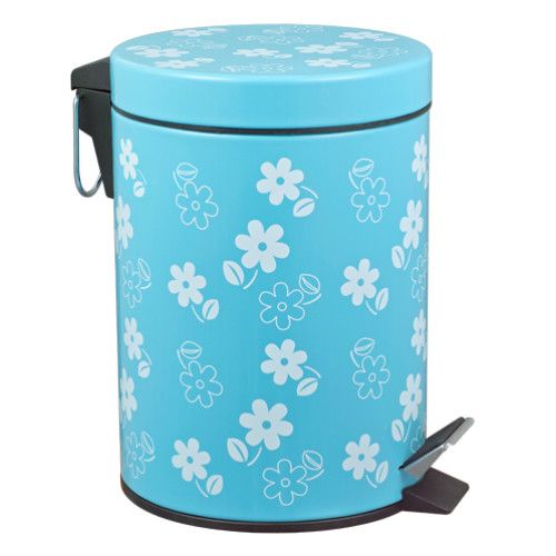 Cos gunoi cu pedala 12L albastru