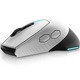 Mouse gaming wireless Alienware 610M, Lunar Light